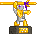 Visual colocado de Troféu Cúpula Grande