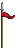 Animação colocada de Bandeira de Lança
