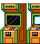 Animação colocada de Máquina Arcade Laranja