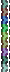 Animação colocada de Faixa de Luz (Dividida H-U-D)
