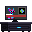 Visual colocado de Televisão Familiar