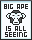 Visual colocado de Cartaz do Big Ape