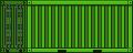 Visual colocado de Contêiner Verde