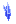 Visual colocado de Cristal Flutuante Indigo S