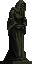 Visual colocado de Estátua Horrível