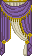 Visual colocado de Draparia Violeta