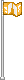 Animação colocada de Bandeira da Protetorado