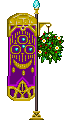 Visual colocado de Banner Erguido