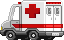 Visual colocado de Ambulância