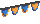 Visual colocado de Bandeirola Azul Regal 5x3