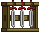 Visual colocado de Suporte de Armas Medieval