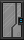 Visual colocado de Porta Decorativa