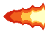 Visual colocado de Chama do Propulsor