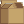 Visual colocado de Caixa de Papelão Aberta