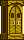 Visual colocado de Armário Dourado