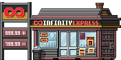 Visual colocado de Infinity Express