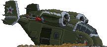 Visual colocado de Tanque Unitano Letayushchiy 26 VTOL