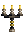 Visual colocado de Candelabro Arcaico