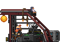 Animação colocada de Capitão Pete