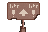 Visual colocado de Placa de Instrução Enferrujada