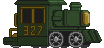 Visual colocado de Locomotiva