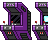 Animação colocada de Máquina Arcade Roxa