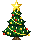 Visual colocado de Árvore Decorada
