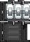 Visual colocado de Unidade de Armazenamento de Pods de Status