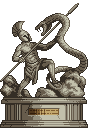 Visual colocado de Estátua do Fim da Serpente
