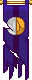Visual colocado de Bandeira Divina Rasgada