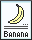 Visual colocado de Cartaz de Propaganda da Banana
