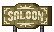 Visual colocado de Placa de Saloon