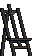 Visual colocado de Estúdio Cavalete Vazio