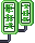 Visual colocado de Placa Neon