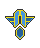 Visual colocado de Emblema da Federação
