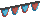 Visual colocado de Bandeirola Azul + Marron 5x3