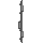 Visual colocado de Porta Gradeada de Ferro