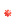 Visual colocado de Orbe Flutuante Vermelho