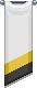 Visual colocado de Bandeira de Parede Grande Kitsune